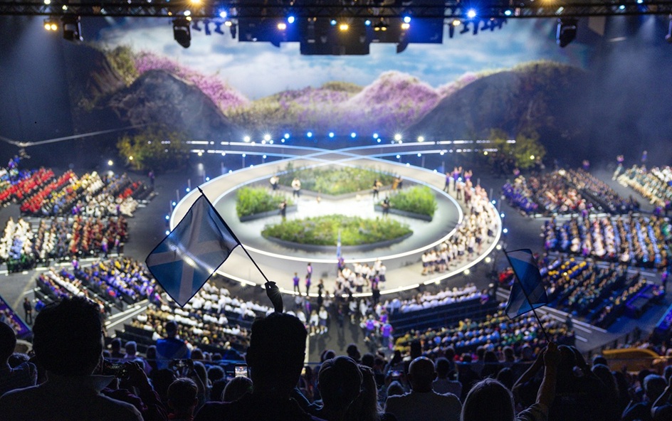 Commonwealth Games Glasgow 2026 Opening Ceremony at Glasgow's Hydro