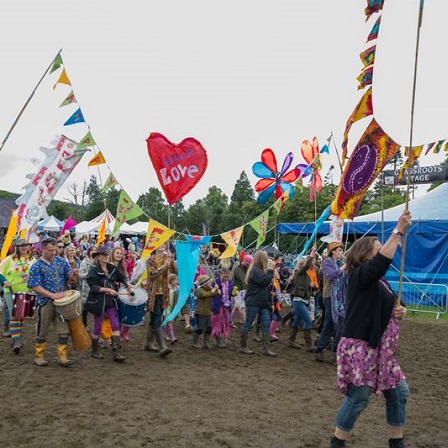 The Belladrum Tartan Heart Festival. © VisitScotland and Iona Spence