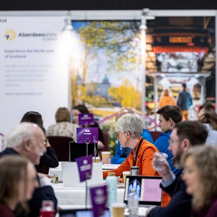 People at the VisitScotland Connect event