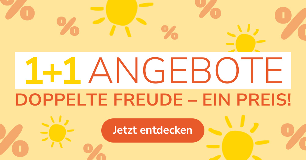 MediaShop 1+1 Gratis Angebote
