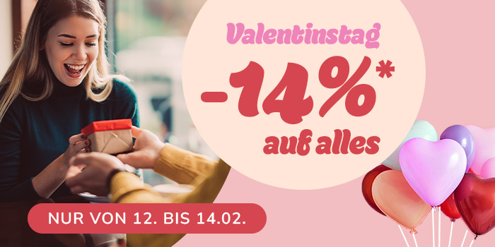 Valentinstag Flash Sale