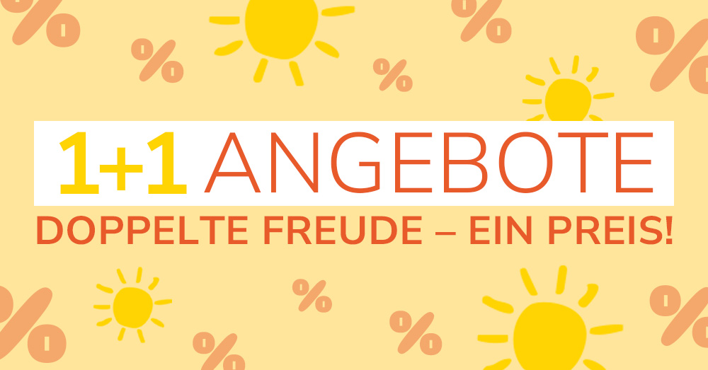 MediaShop 1+1 Gratis Angebote