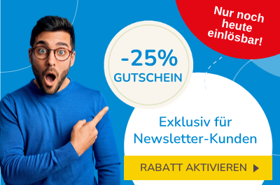 -25 % Gutschein