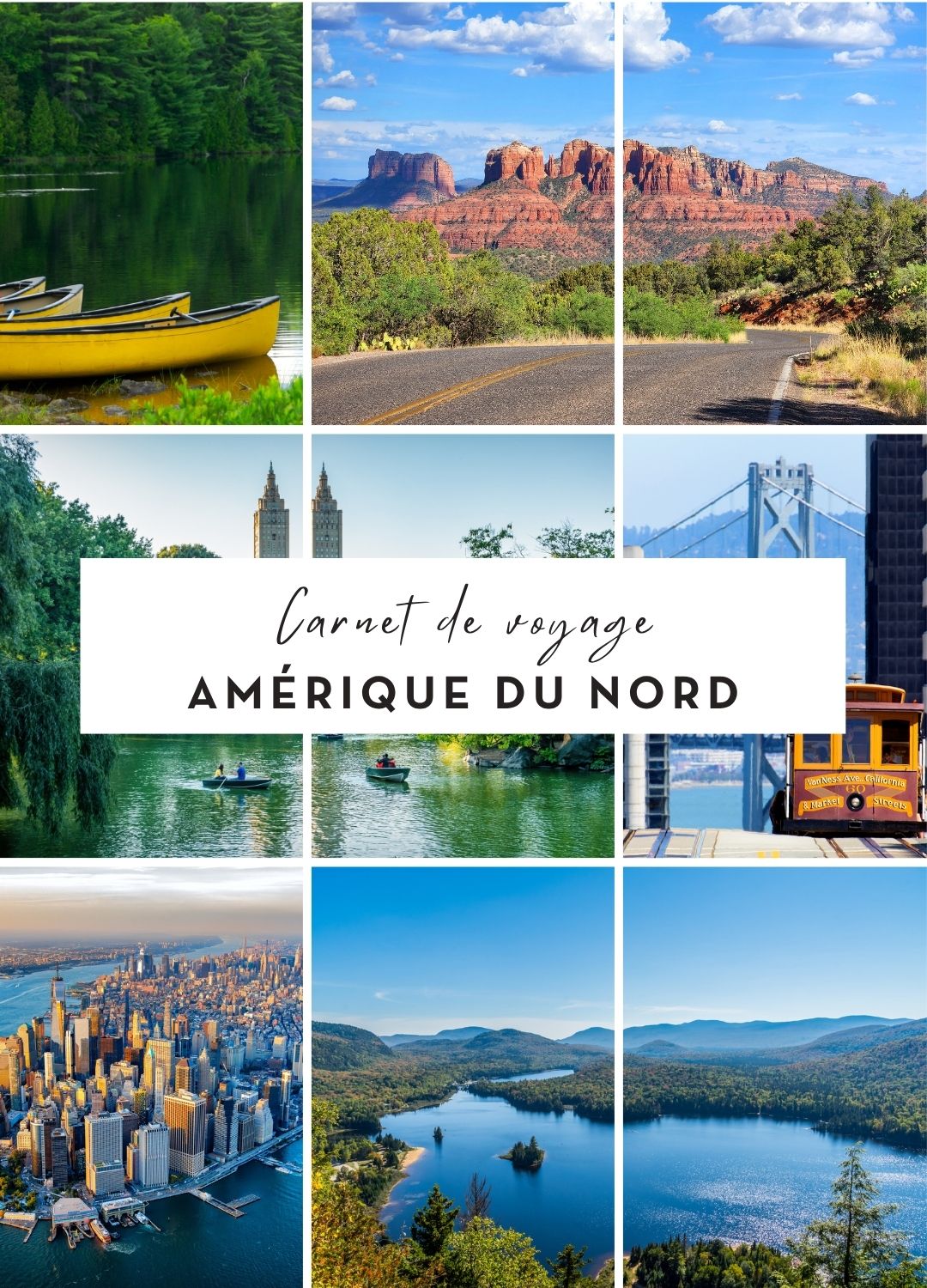 Carnet de voyage - Circuits États-Unis & Canada