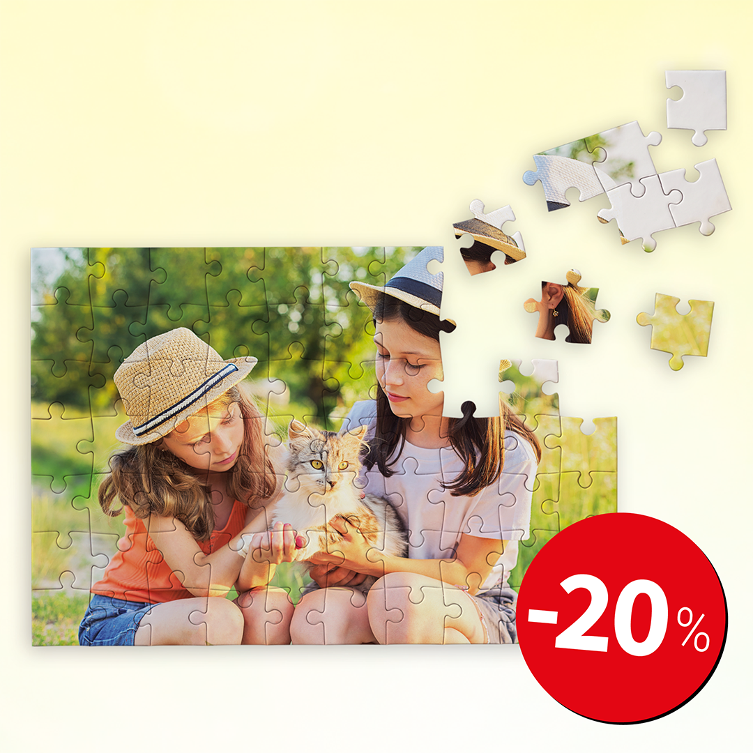 -20 % Fotopuzzle