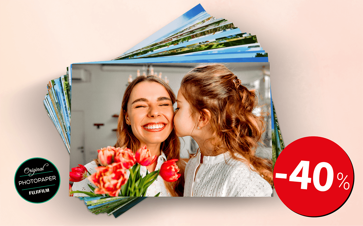 -40 % Prémiové foto 9 x (cca) 13 cm