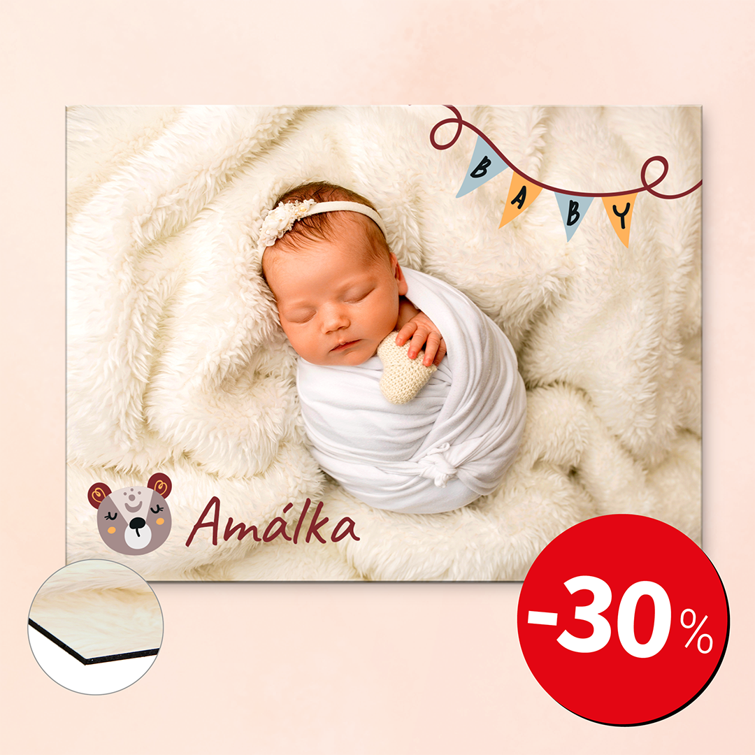 -30 % Foto na hliníkové desce