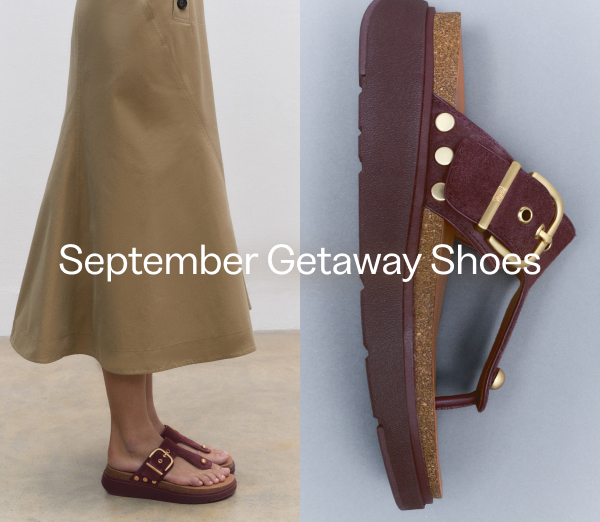 New In Sandals Banner
