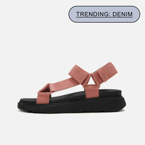 GEN-FF Adjustable Denim Back-Strap Sandals