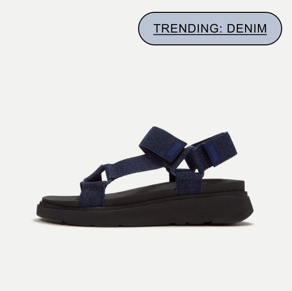 GEN-FF Adjustable Denim Back-Strap Sandals