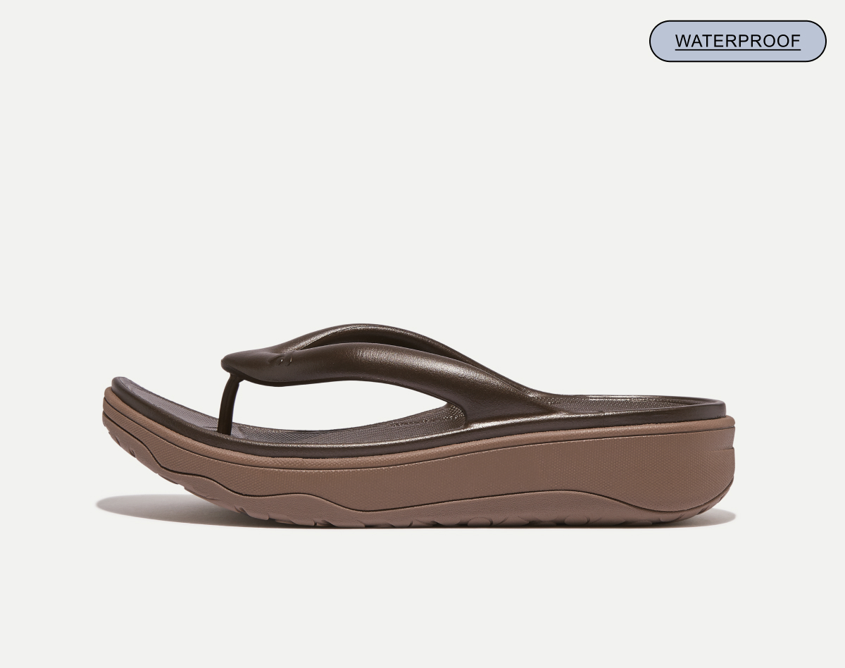 RELIEFF Metallic Recovery Toe-Thongs Sandals