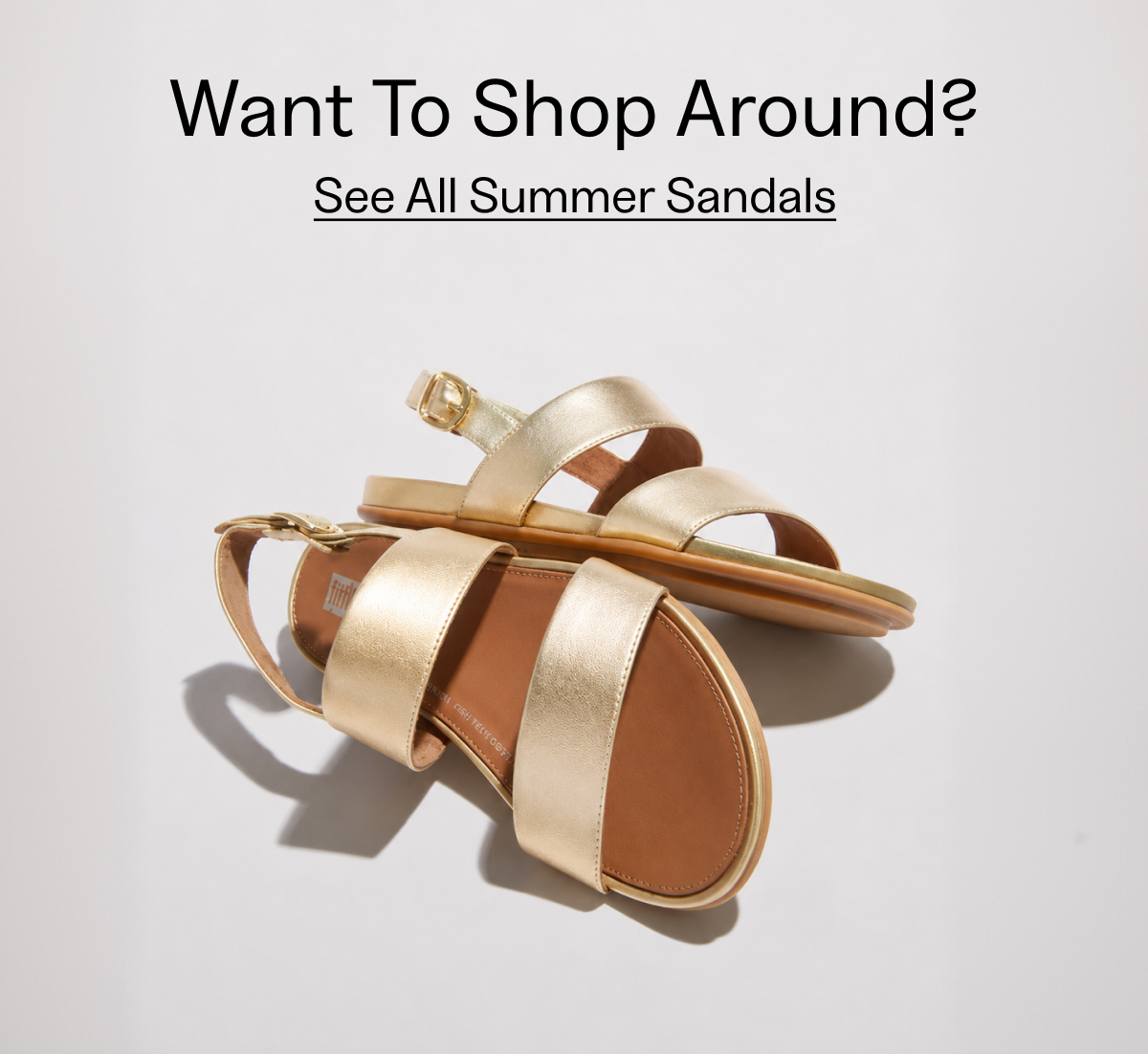 GRACIE Metallic Leather Back-Strap Sandals - Platino