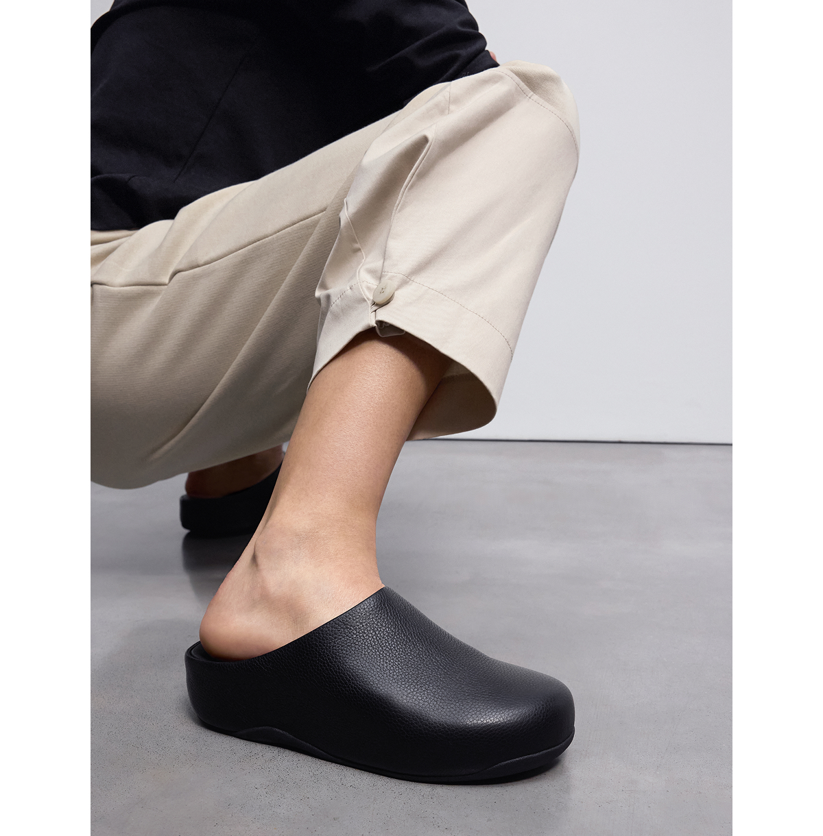 SHUV Leather Clogs Image
