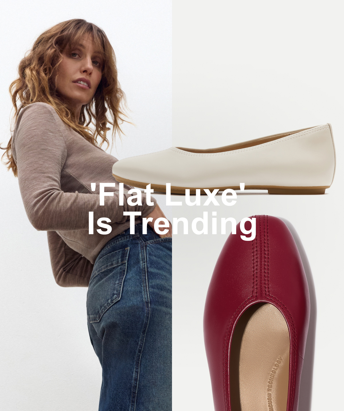 High-Cut Ballerinas Hero