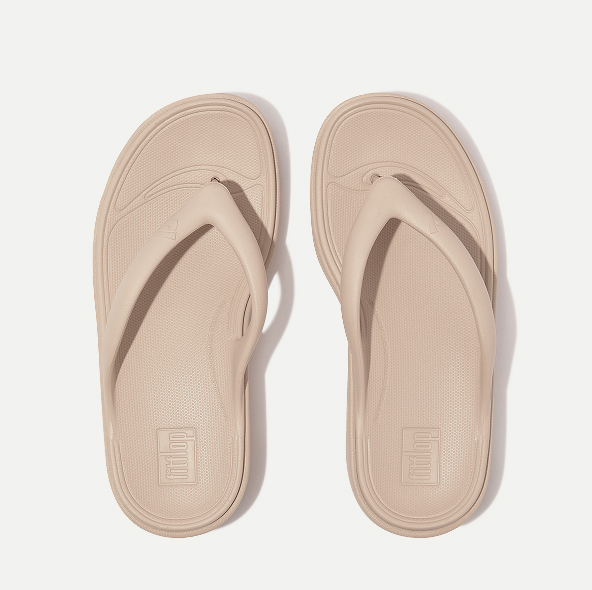RELIEFF Recovery Toe-Post Sandals Stone Beige Image