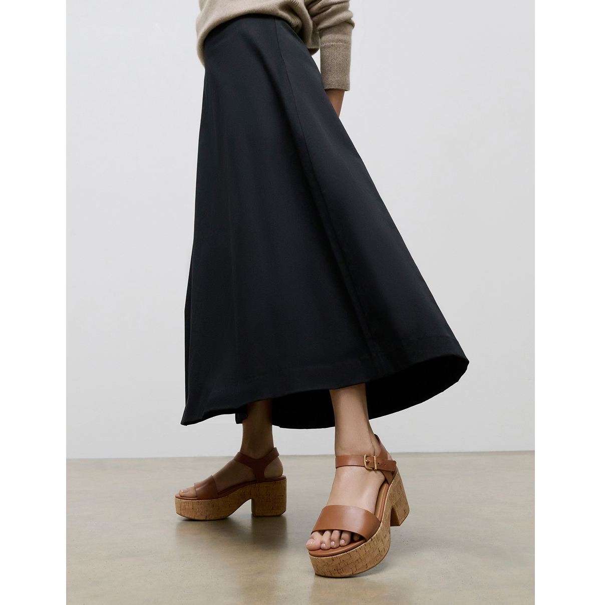 PlatFForm Cork Sandals
