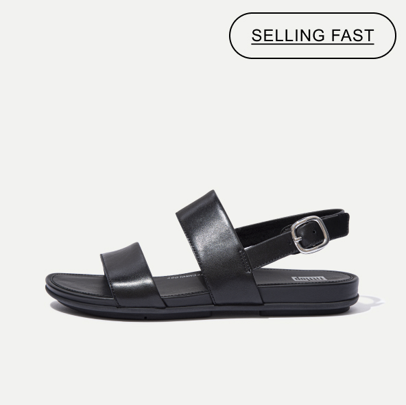 GRACIE Leather Back-Strap Sandals
