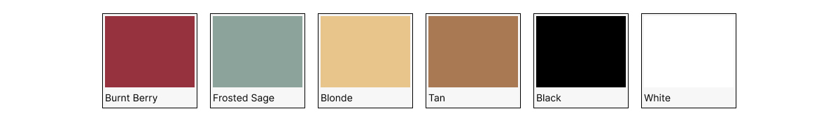 GRacie Strappy Swatches
