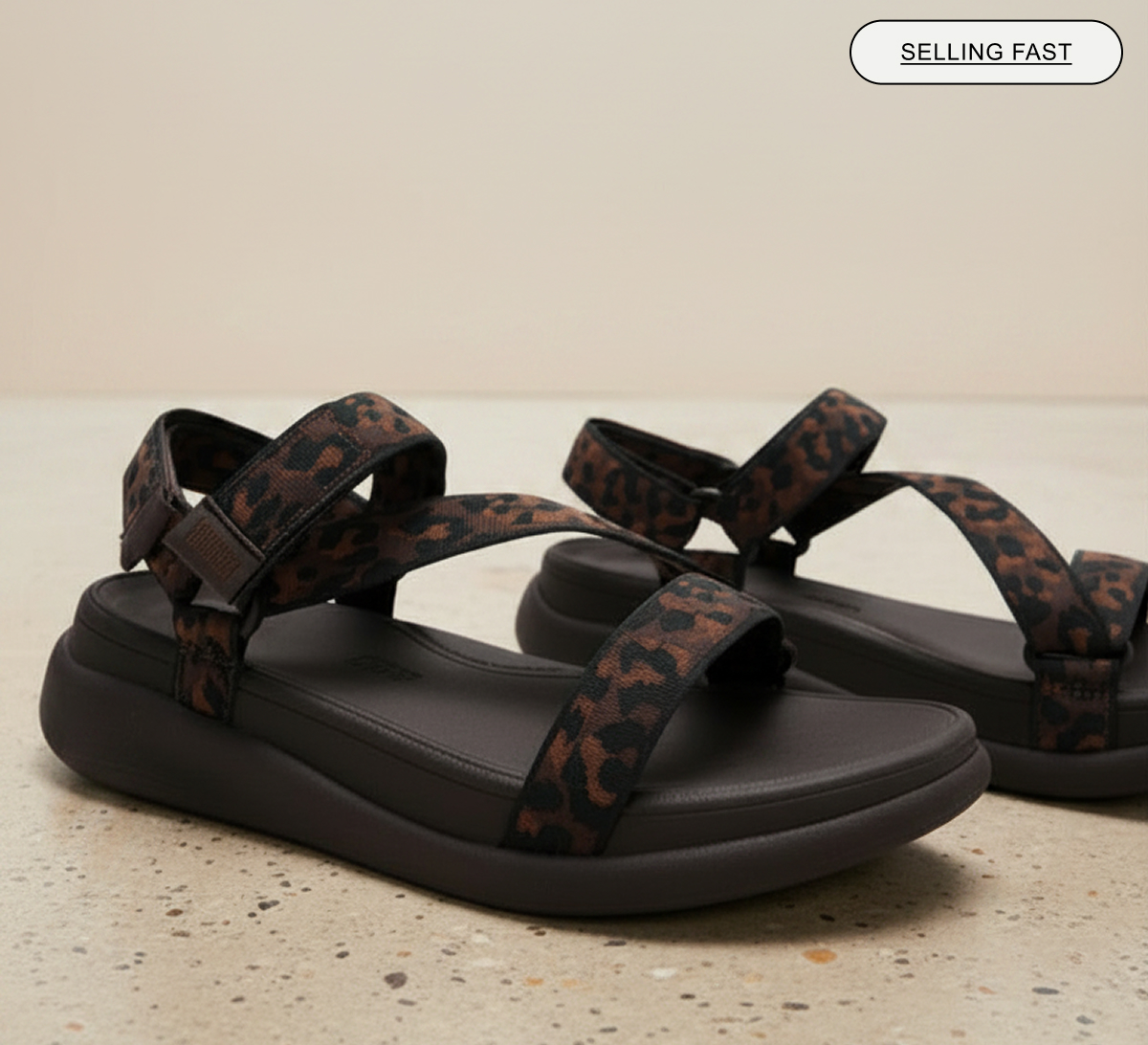 F-Mode Z Strap Sandals