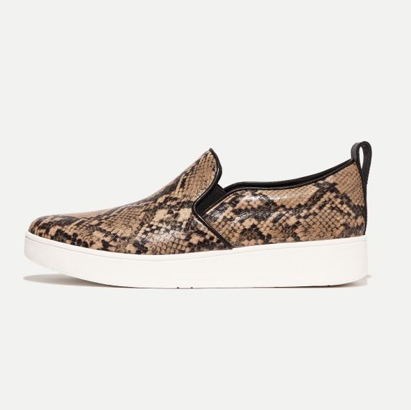 Rally Snake Print slip on