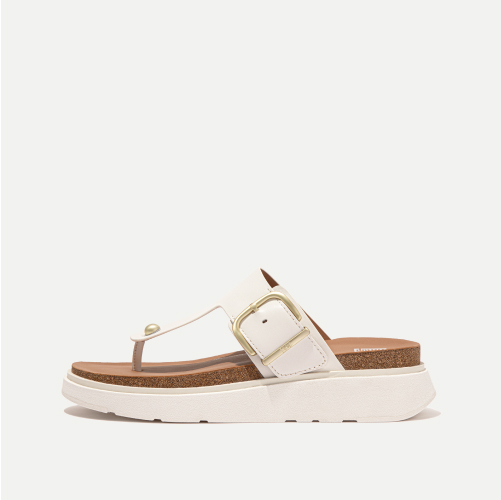 GRACIE Metallic Leather Flip-Flops Image