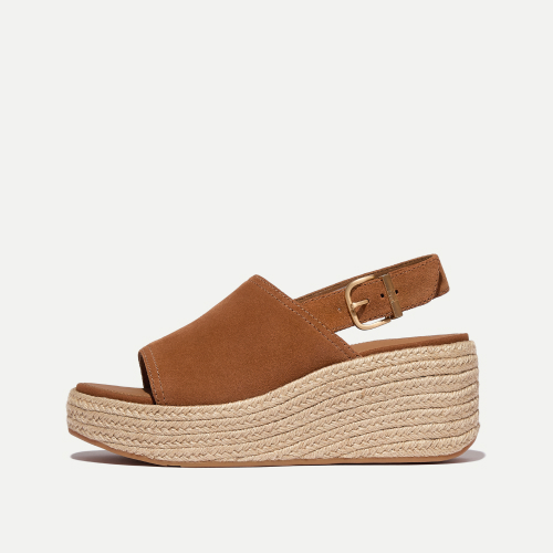 GEN-FF Buckle Two-Bar Leather Slides Image