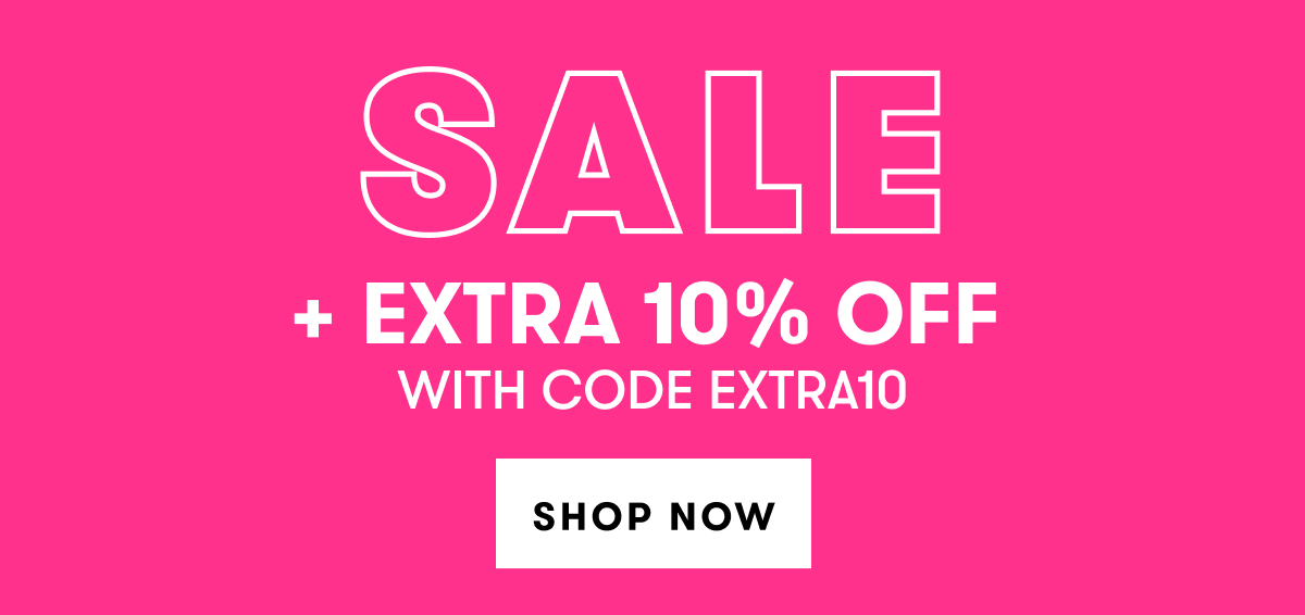 Extra 10% Off Sale Banner