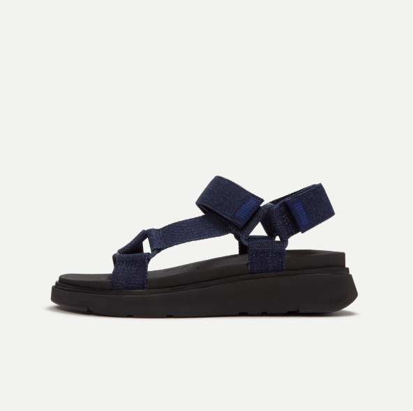 GEN-FF Adjustable Denim Back-Strap Sandals Denim