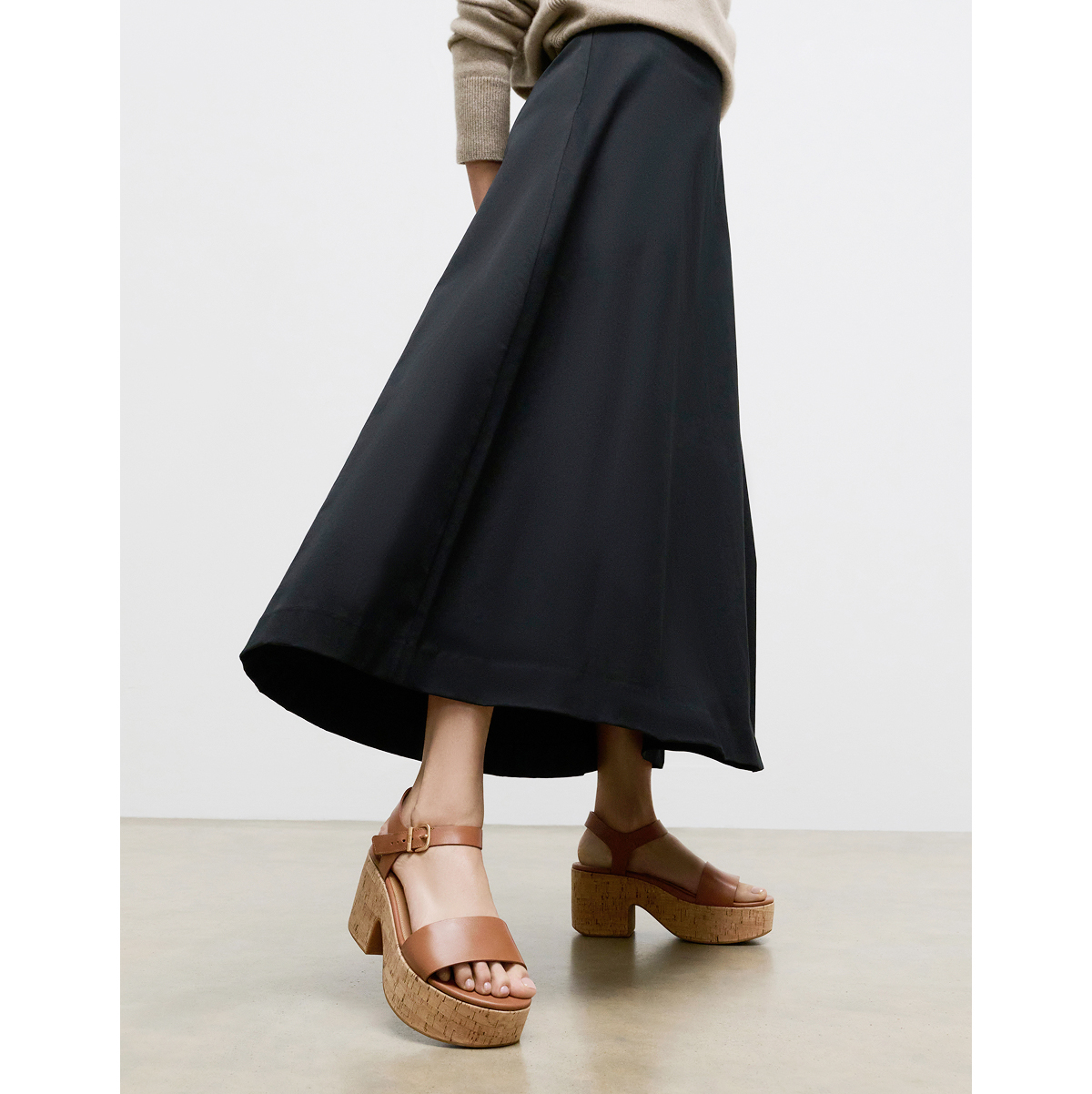 PlatFForm Cork Sandals Image