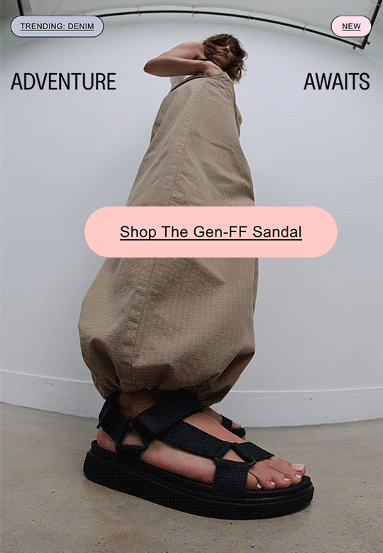Gen-FF Adjustable Sandals Hero