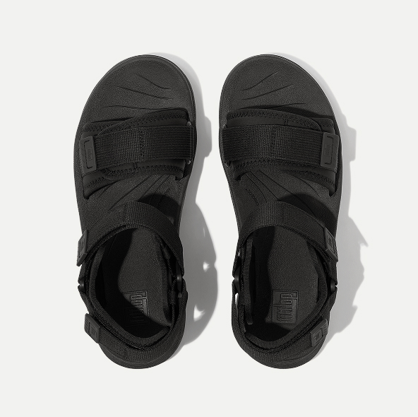 NEO-D-HYKER (XT) Water-Resistant Adjustable Walking Sandals Black Image