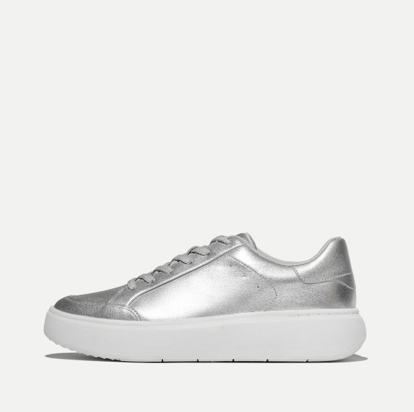 RTG Metallic-Leather SneakersImage
