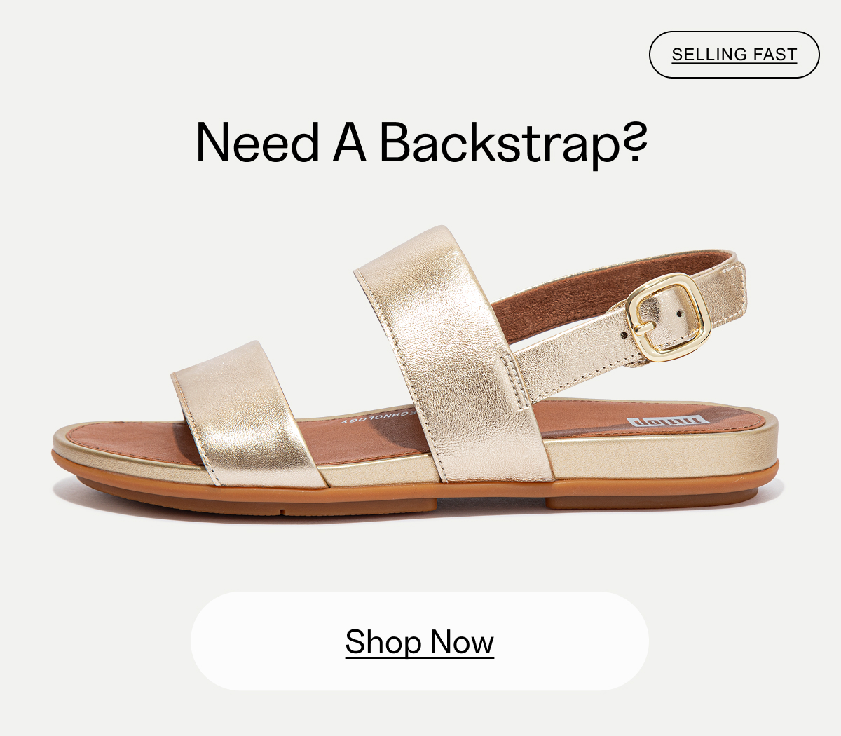 GRACIE Metallic Leather Back-Strap Sandals - Platino