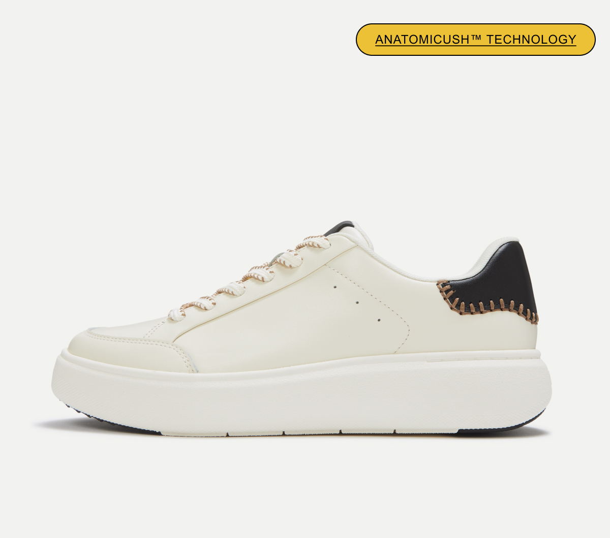 RTG Blanket-Stitch Leather Sneakers