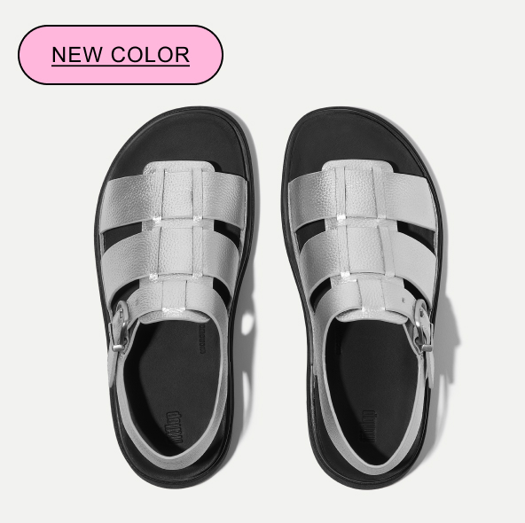 GEN-FF Metallic Tumbled-Leather Fisherman