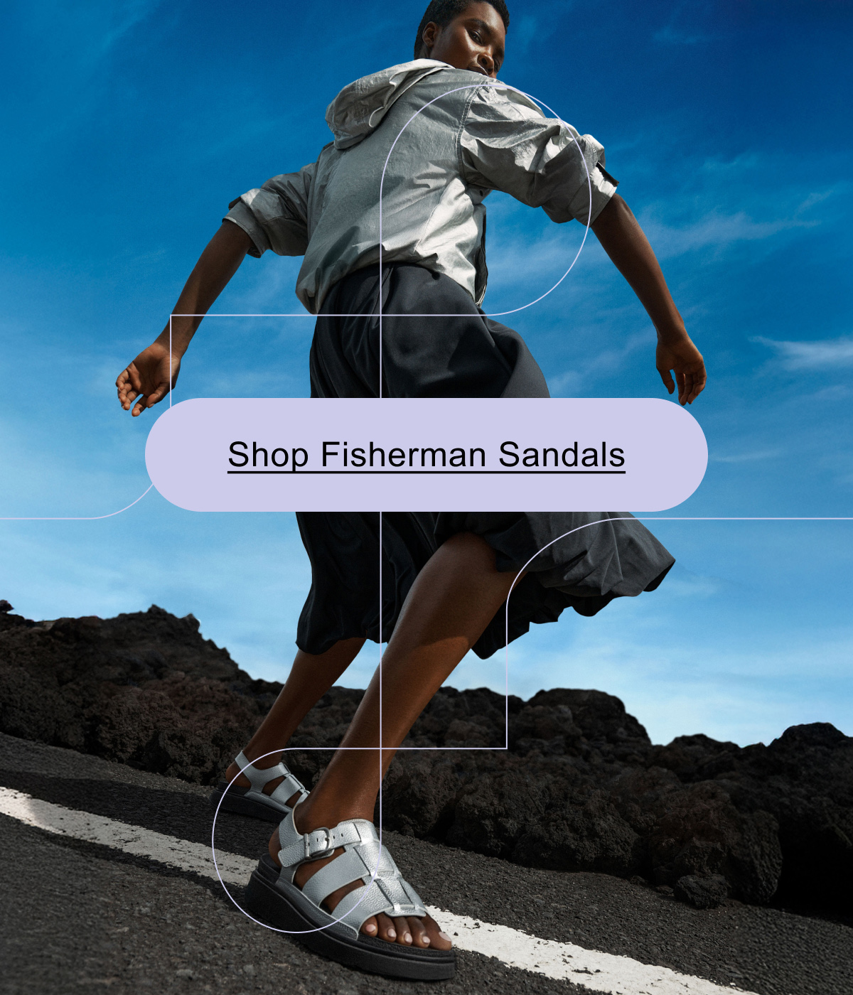 Gen-FF Fishernan Sandals Hero Image