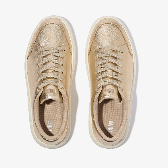 RTG Leather/Suede Trainers Platino Image