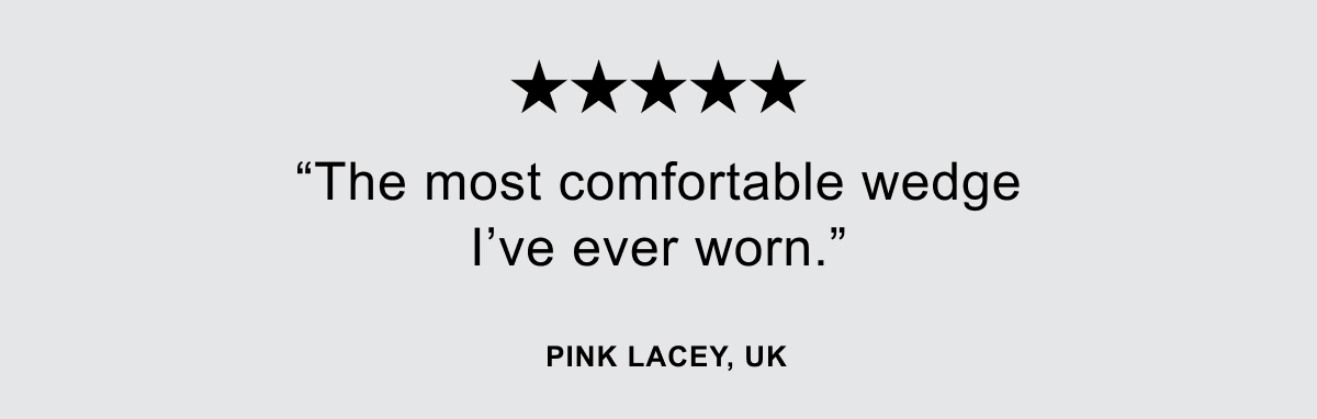 Fisherman Wedge 5 Star Review