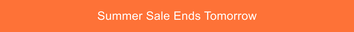 Sale Ends Tomorrow Banner