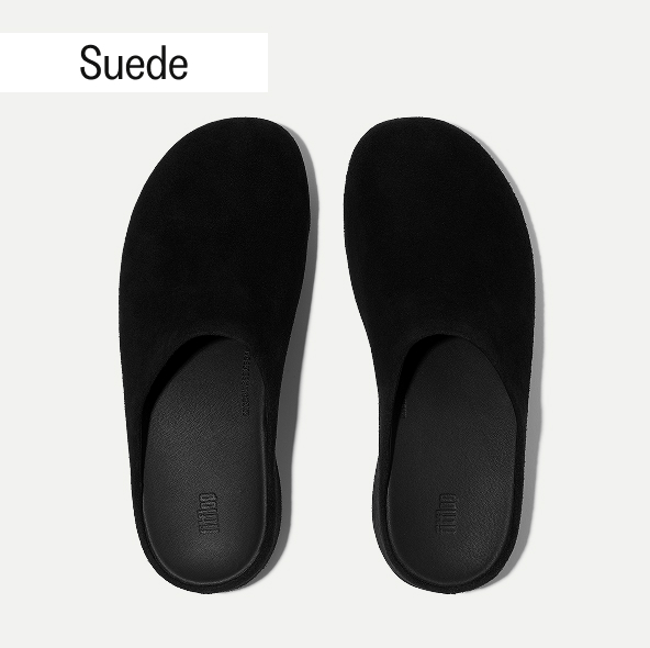 SHUV Suede Clogs Image