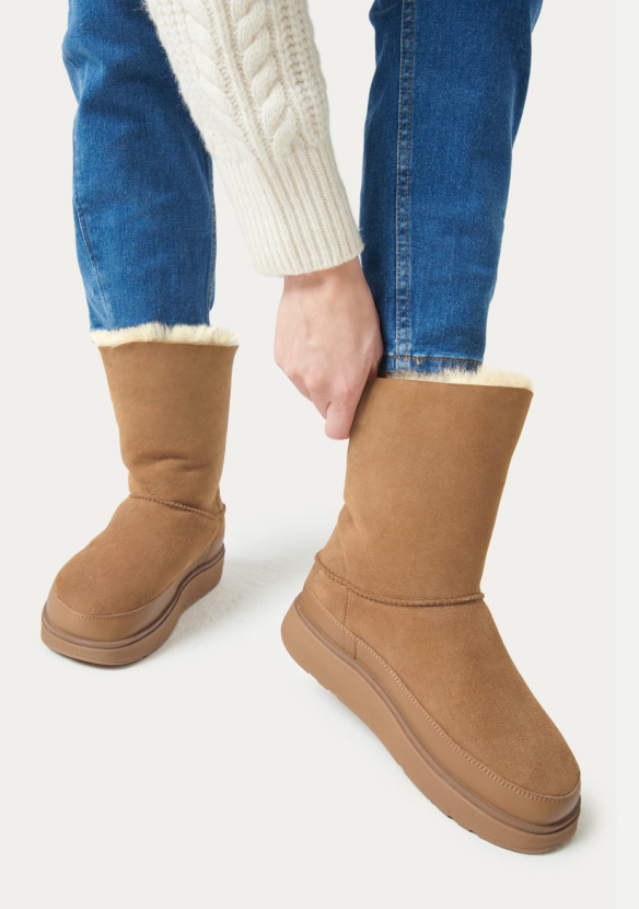 Gen FF Short Shearling Boots