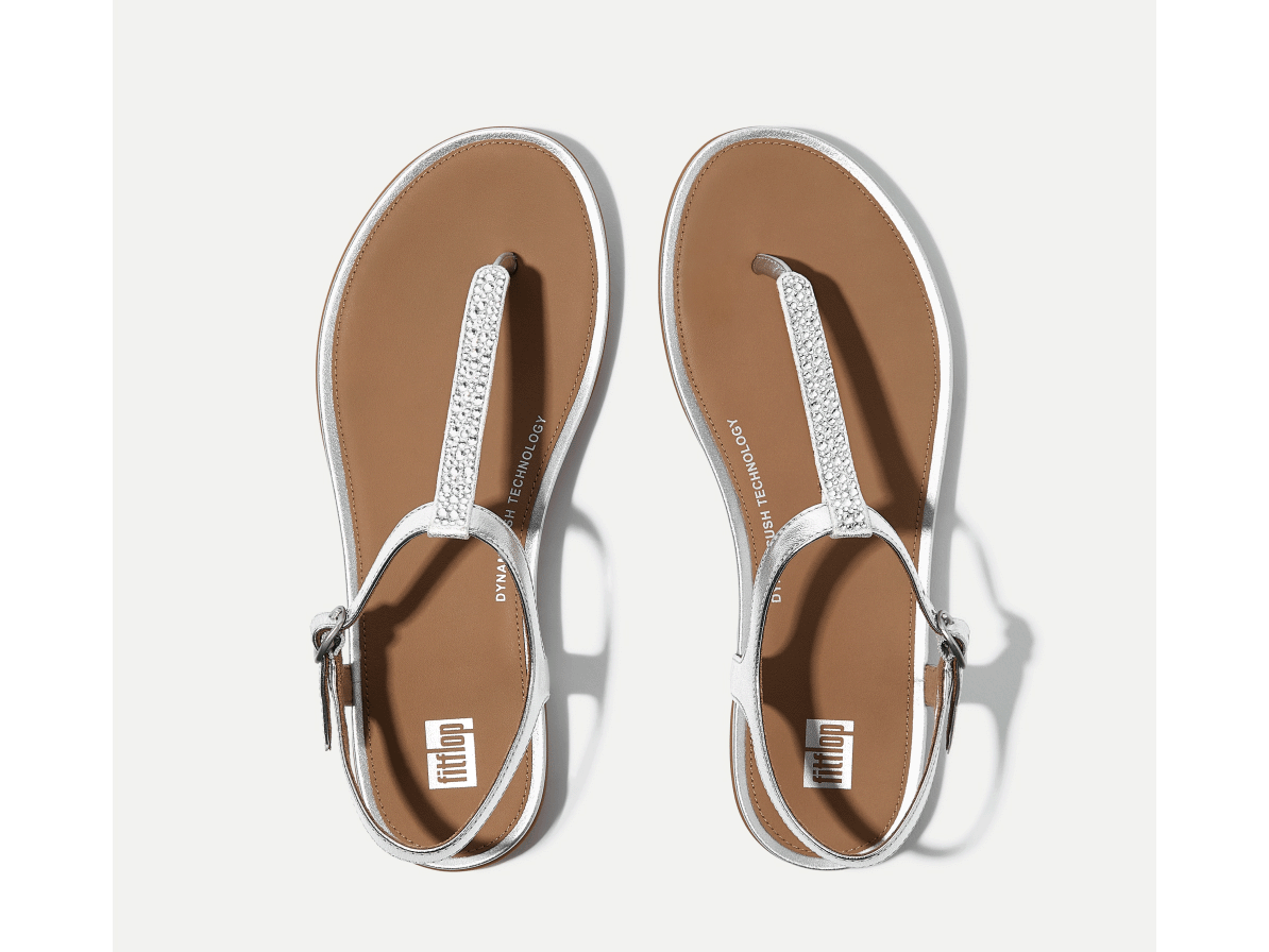 Gracie Crystal T-Strap sandal Image
