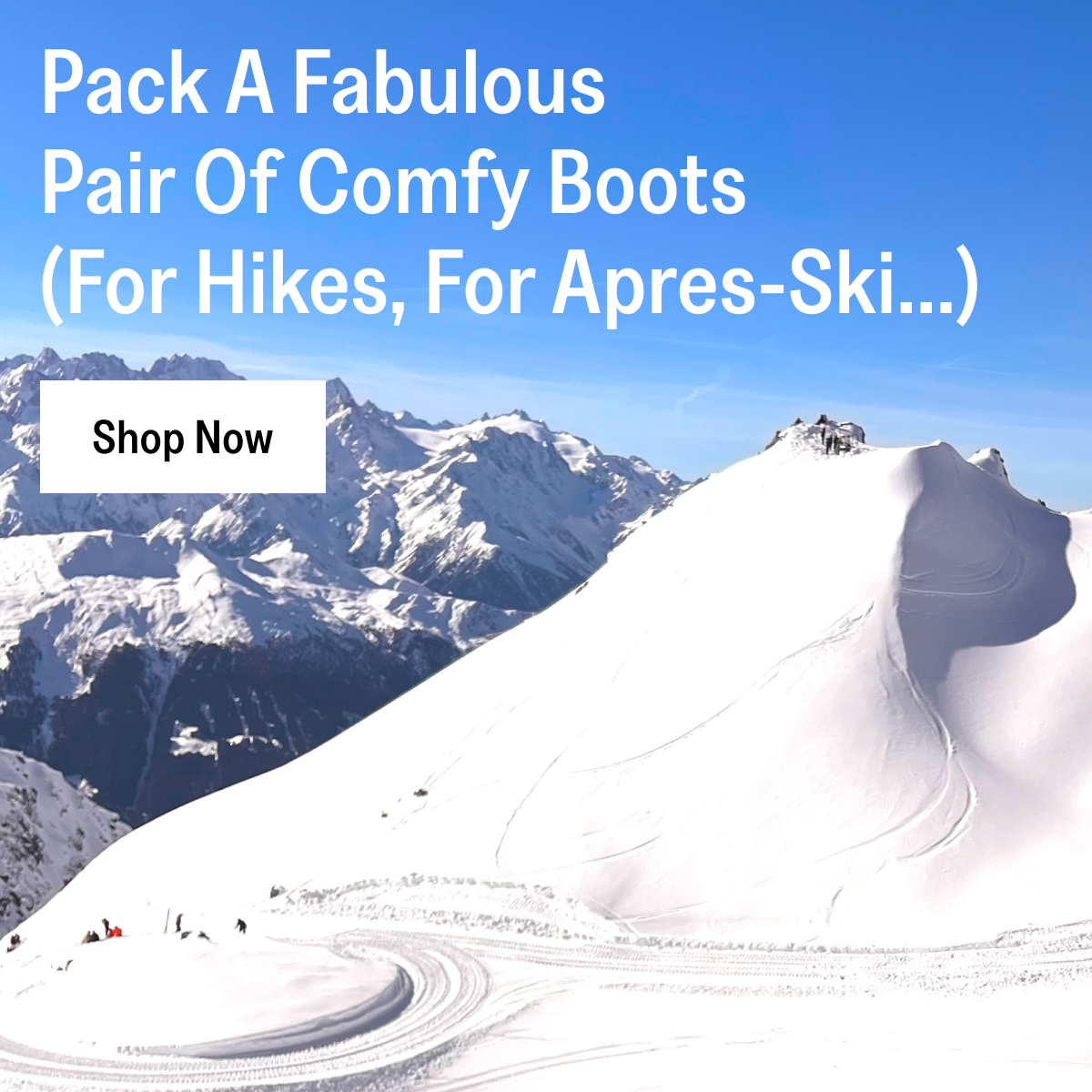 Pack a Fabulour pair of Comfy Boots