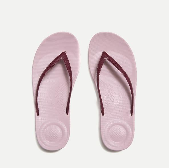 IQUSHION Ergonomic Flip-Flops - Lilac