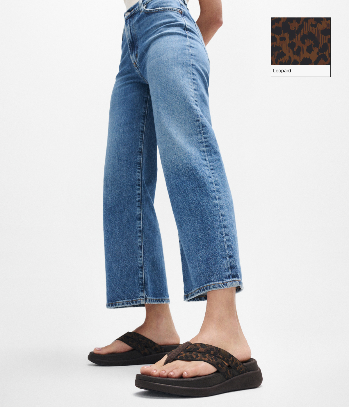 Leopard Flip-Flops Image