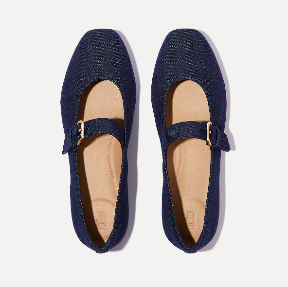 DELICATO Denim Mary Janes Image