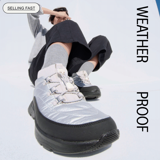 Water Resistant Shoes Hero