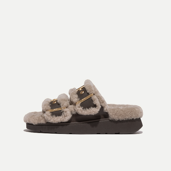 GEN-FF Shearling Two-Bar Slides