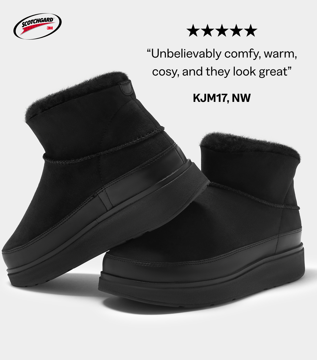 GEN-FF Ultra-Mini Double-Faced Shearling Boots Image