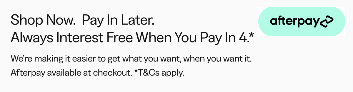 Afterpay banner